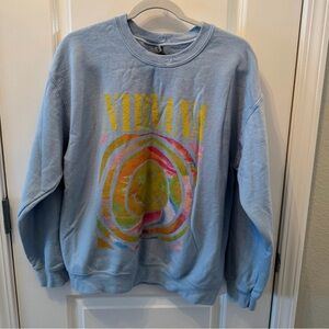 NIRVANA Pastel Graphic Sweatshirt